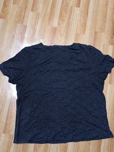 Dark Blue Patterned T-Shirt