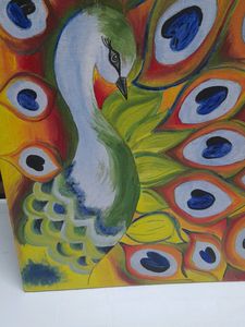 Hand made acrylic painting on canvas .Size - 18× 1