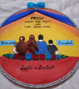 Family Hoop Embroidery