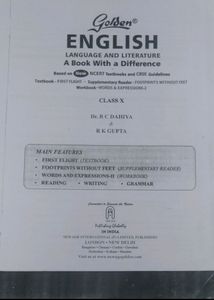 Class10 English Golden Photocopy S