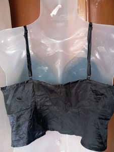 Satin Lace Cami Top