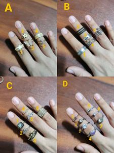 23 Assorted Ring Set