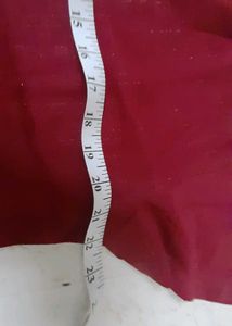 Formal top Maroon With Side Slit and pastel shirt