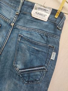 Maxell Mens Dark Blue Jeans