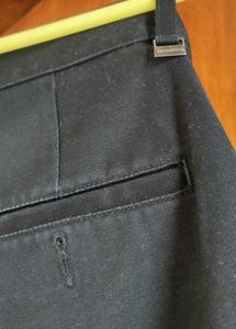 Classic Black Trousers for men blackberry