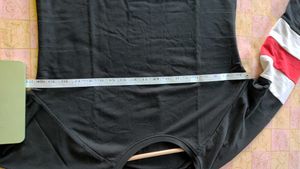Chic Black T-Shirt Dress