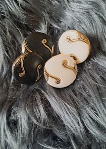 Yin Yang Western Earings 🌗✨