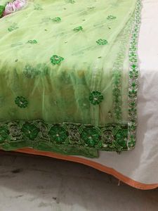 Classy 😍 and Beautiful 😍 Green 💚 Lahnga Skirt