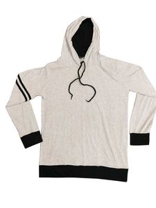 Unisex Light Grey Hoddie T-shirt