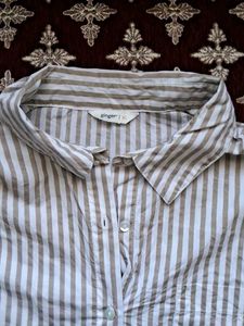 Classic Striped Button-Up Shirt