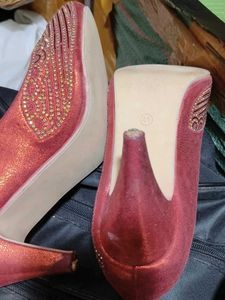 Embellished Red Ballerina heal