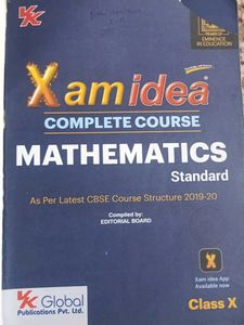 Xam Idea Mathematics Complete Course Std X