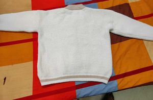 Cozy Cream V-Neck Sweater