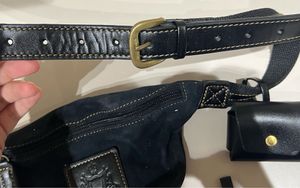Suede Fanny Pack Set