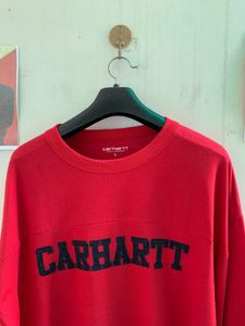 (RARE) Carhatt Red Full Sleeve Tshirt (T503)