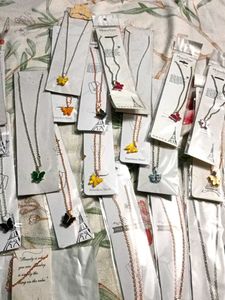 Assorted Butterfly Necklaces 10 pcs