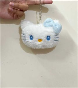 Cute Hello Kitty Plush Keychain(blue)