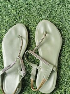 Sparkling Thong Sandals