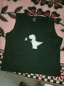 Cute Dinosaur Graphic Tank Top