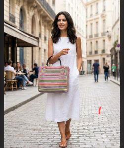 Vibrant Woven bag