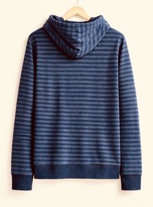 Distressed Lee Cooper Striped Hoodie