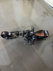 Unique Metal Motorcycle Decor