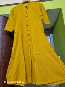 Elegant Yellow Kurta