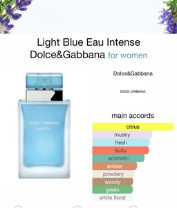 Price drop- Dolce &amp; Gabbana Light Blue Eau intense