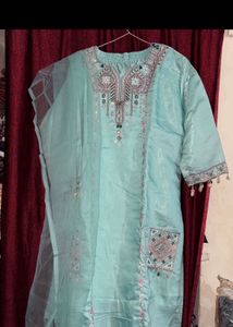 Elegant Embroidered Kurta Set