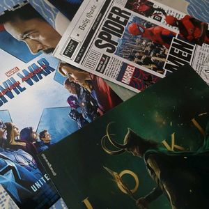 Marvel Superhero High quality Prints Bundle