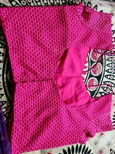 Pretty Pink Princess Cut Blouse