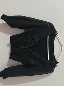“Black Twill Fabric shirt– XS Size – Good Conditi