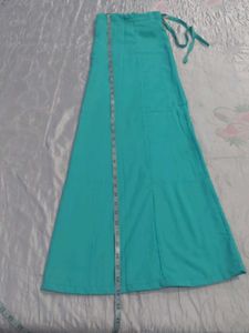 Teal Blue Saree Petticoat