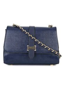 VAN HEUSEN Stylish Blue Textured Bag