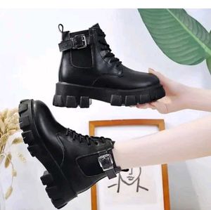 Chunky Black Combat Boots