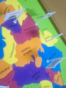 Mapology India Map Puzzle &amp; Flashcards