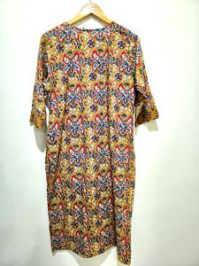 Vibrant Ethnic Print Kurta