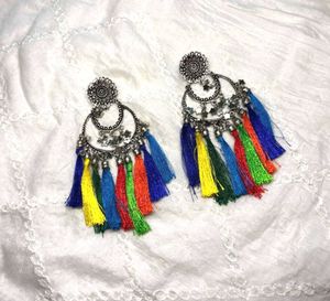 Boho Tassel Dangle Earrings