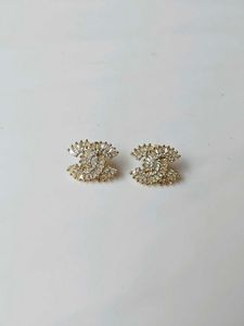 Designer CC Stud Earrings