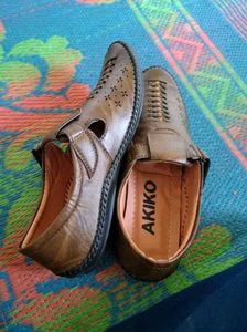 Brown Leather Sandals