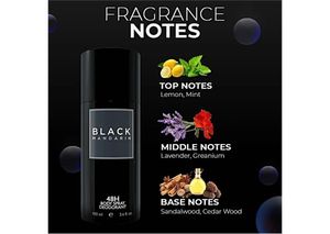 Black Mandarin 48H Body Spray Deodorant