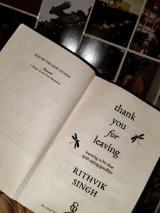 Thank You For Leaving Book