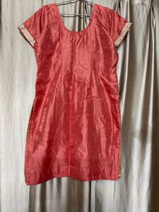 Coral Silk metallic thread New suit