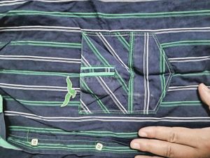 Men's Striped Casual Shirt
