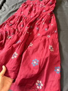 Boho Tiered Floral Maxi Skirt