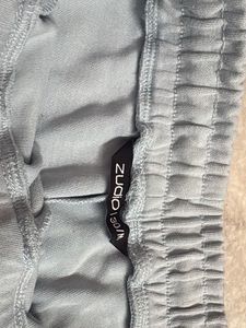 Light Blue Drawstring Shorts