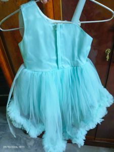 Baby Girl's Aqua Tulle Dress