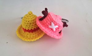 One Piece Hat Keychain set