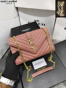 YSL CASSANDRE ENVELOPE CHAIN SLING* WD BOX