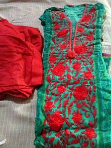 Embroidered Kurta Set size XXL